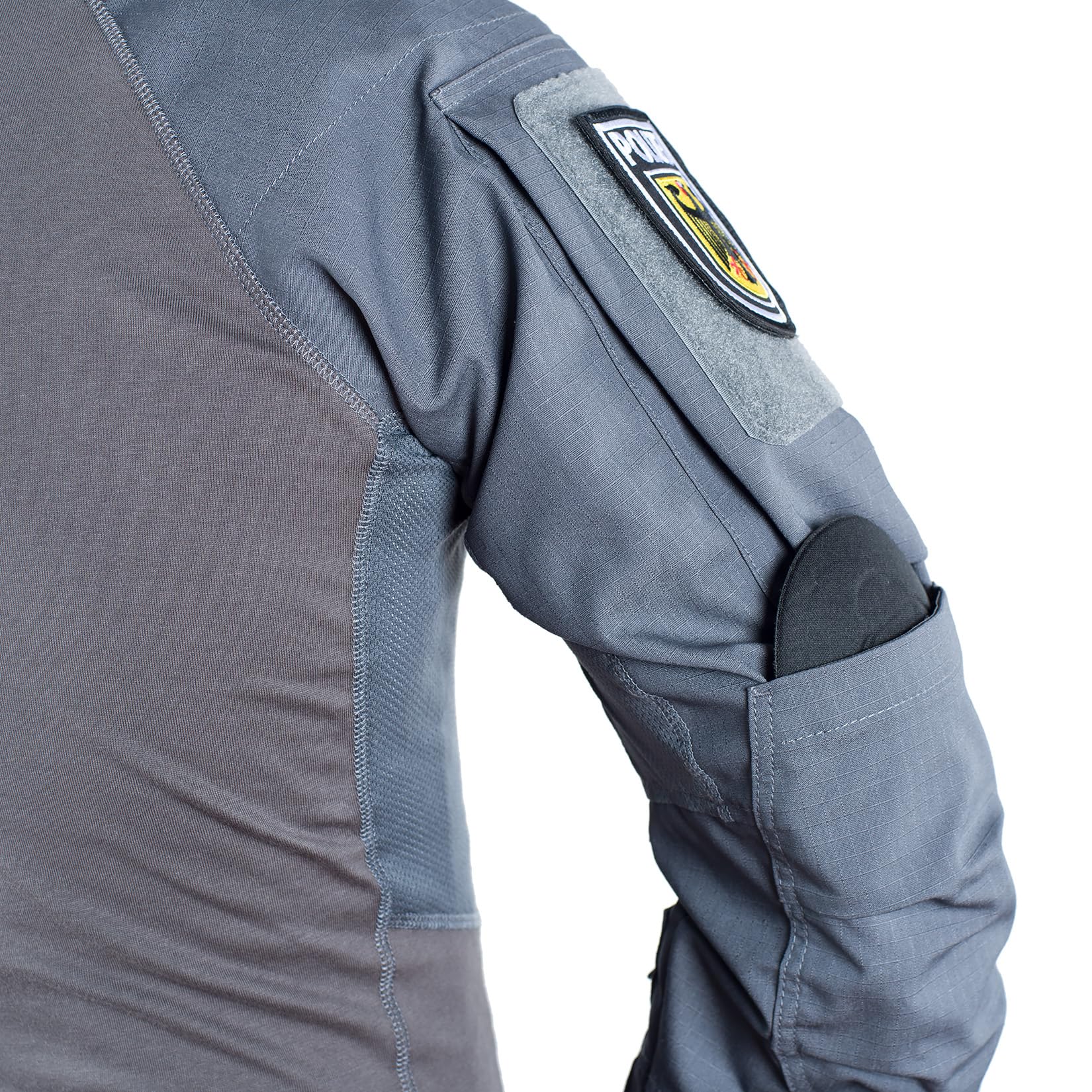 Multicam Combat Top Airsoft Shirt - Seamless Long Sleeve Tactical Shirt with Shoulder Cushion | Military Surplus Gear for Airsoft, Paintball & Outdoor Training