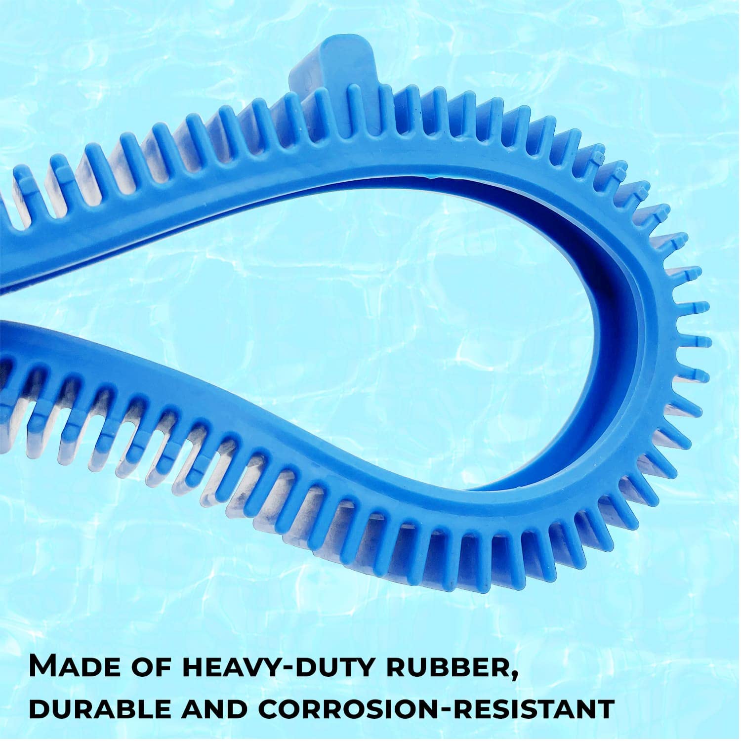 Seentech Super Hump Pool Cleaner Front Tire Kit (4-Pack) - Compatible with Poolvergnuegen & Hayward Phoenix Pool Cleaners - Durable Replacement Tires for Swimming Pool Maintenance - Perfect for In-Ground and Above-Ground Pools