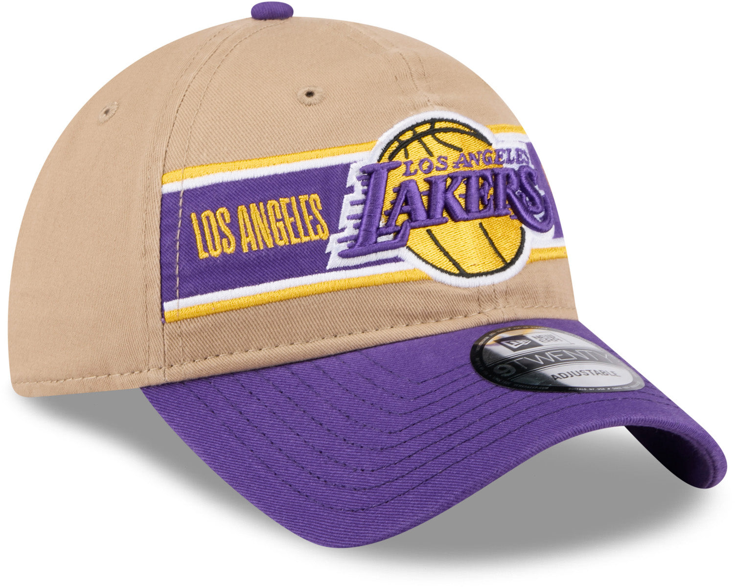 Los Angeles Lakers New Era 9Twenty NBA 2024 Draft Snapback Cap - Official Team Logo Adjustable Hat for Basketball Fans & Streetwear Fashion