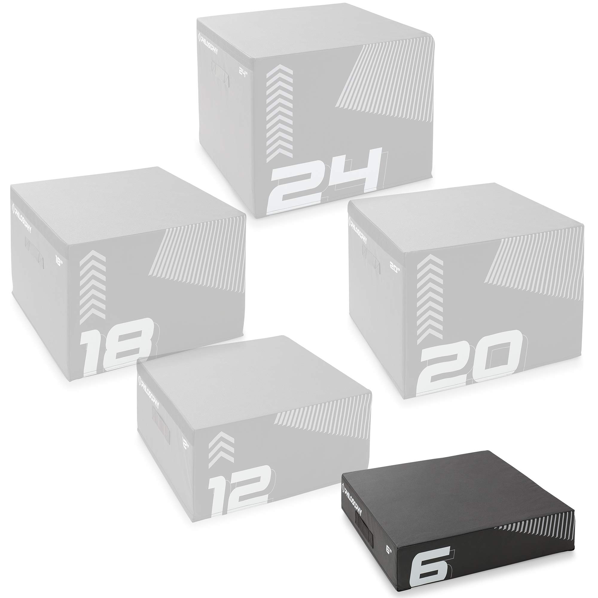 Best Soft Foam Plyometric Box for CrossFit & Home Gym - Durable Jump Box for Plyo Training, Conditioning & Fitness Workouts - Perfect for HIIT, Cardio & Strength Exercises