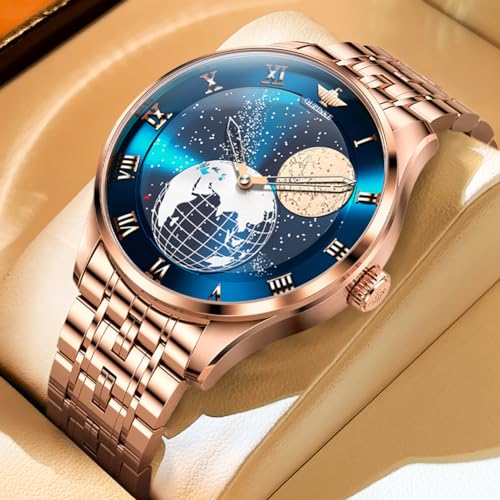 rose gold blue