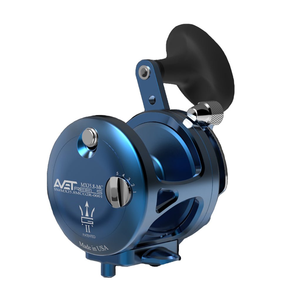 Avet MXJ G2 5.8:1 Single Speed Fishing Reel - Saltwater & Freshwater Spinning Reel for Offshore & Inshore Fishing