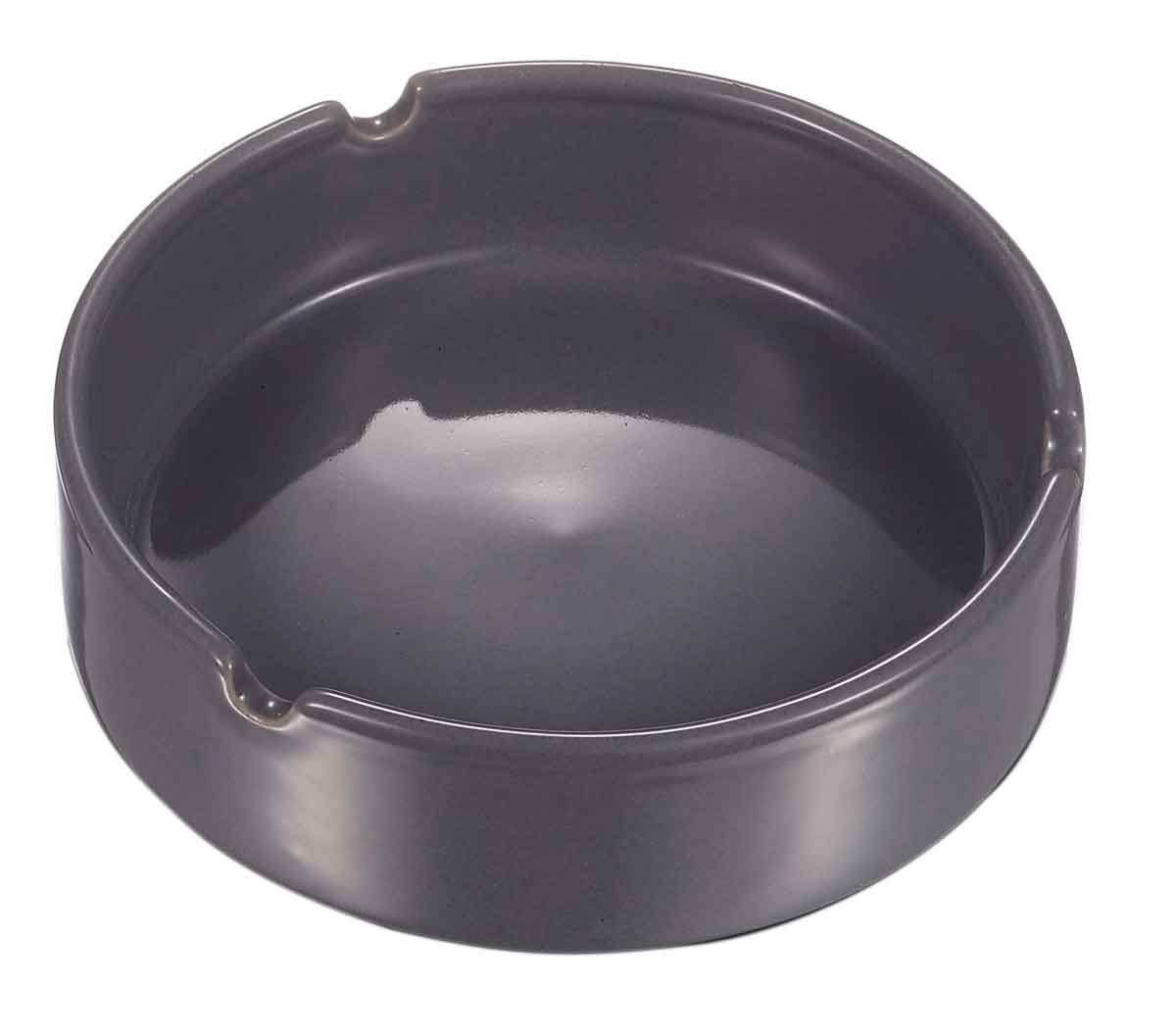 Visol San Grey Ceramic Cigarette Ashtray - Premium Outdoor & Indoor Smoking Accessory for Home, Office, and Patio Use
