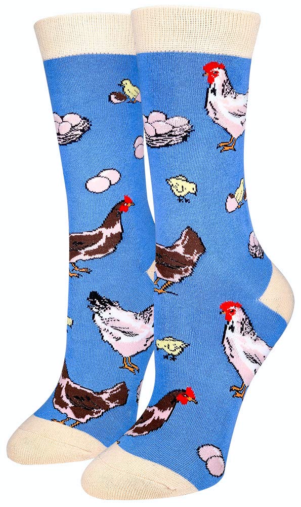 Funny Novelty Socks for Women - Cute Funky Cotton Crew Socks | Comfortable Casual Gift for Mom, Girlfriend, Wife | Perfect for Christmas, Birthday, Anniversary Gifts & Everyday Wear