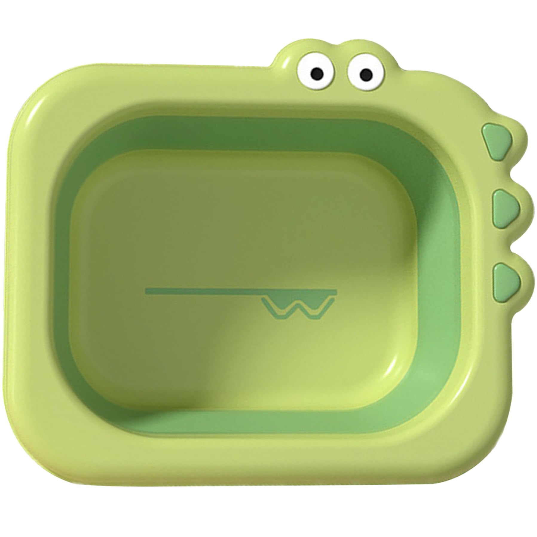 1PC Collapsible Baby Wash Basin - Portable Foldable Bathtub for Toddlers, Cute Cartoon Design Travel Bottle Cleaning Tub - Ideal for Home, Travel & Outdoor Use