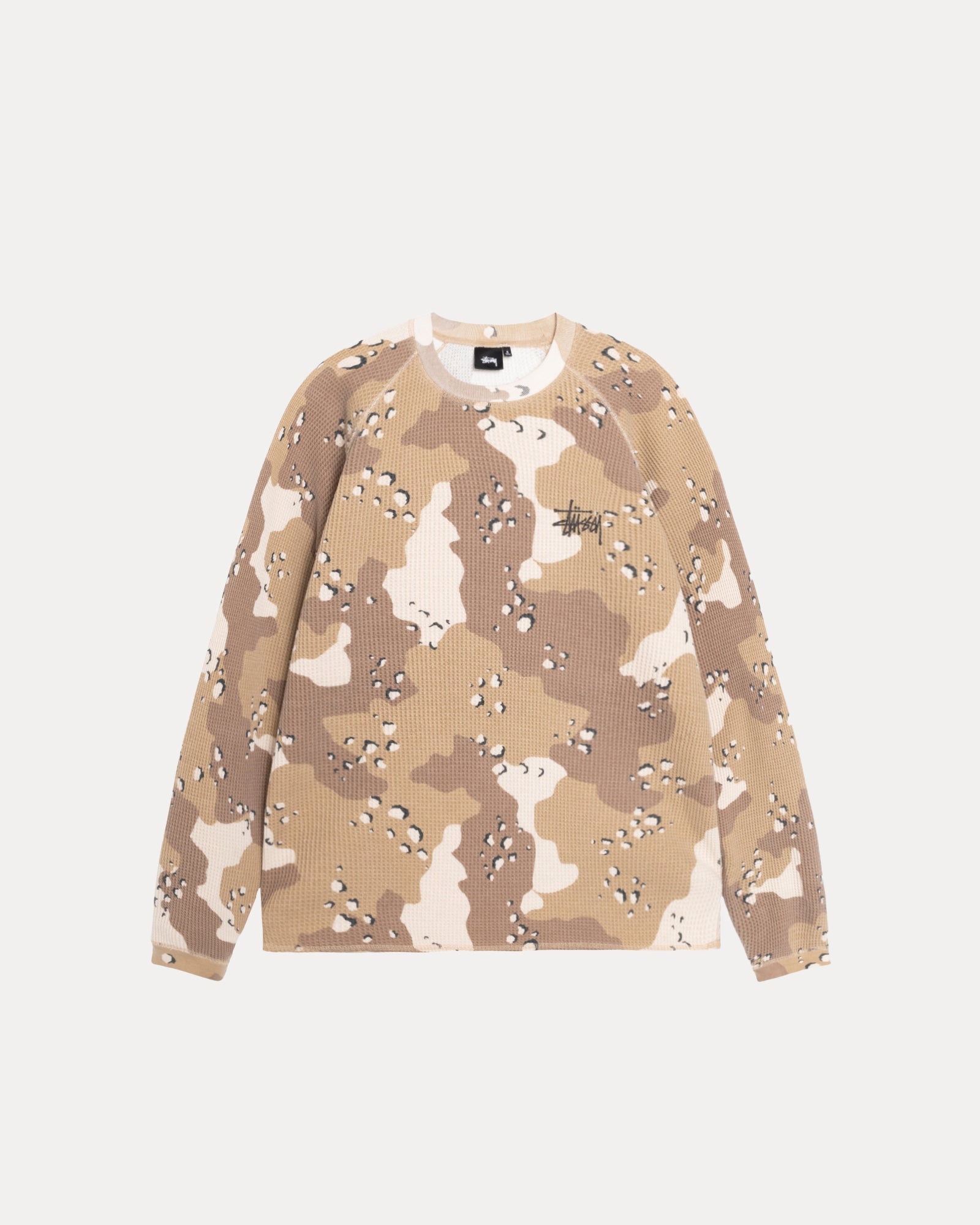 Stüssy Thermal Long Sleeve Shirt for Men - Cozy Winter Wear for Casual & Street Style Outfits