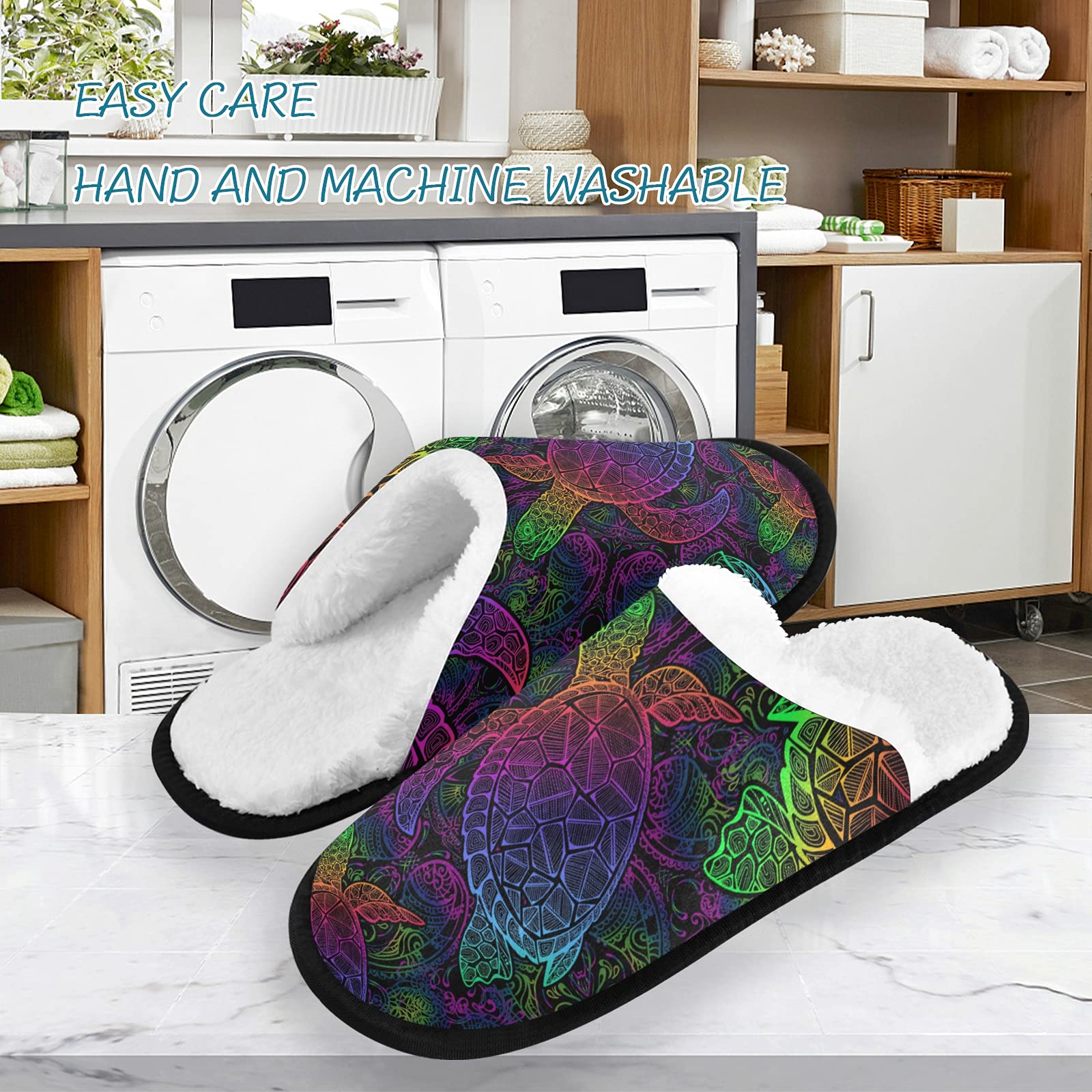 Comfy Tropical Dinosaurs Cartoon Slippers for Women, Men & Kids - Soft Coral Fleece Indoor House Shoes for Bedroom, Lounge & Home Wear - Perfect Gift for Family