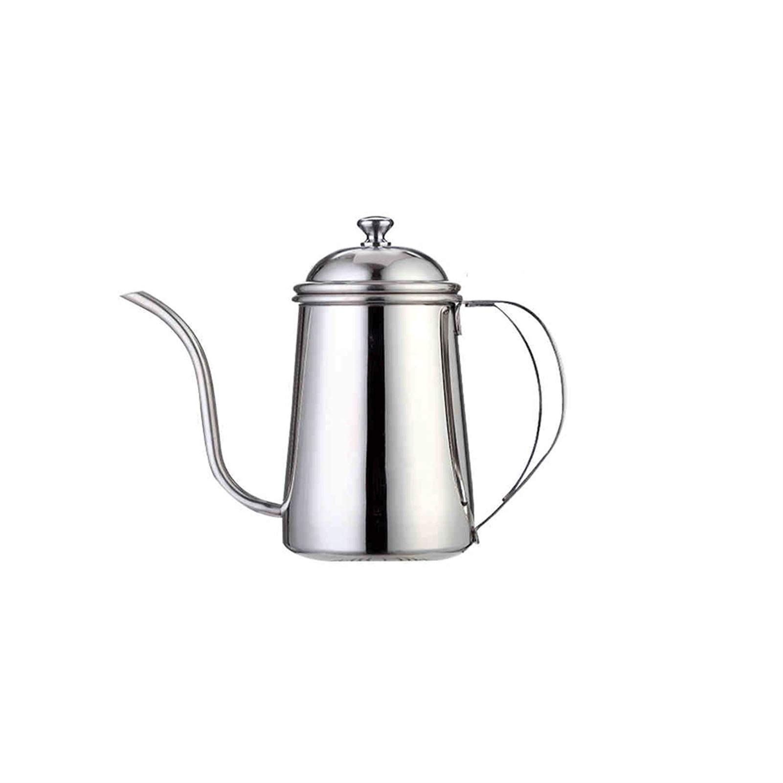 Premium Stainless Steel Gooseneck Pour Over Coffee Kettle - 650ML Barista Style Coffee Maker with Precision Spout for Drip Brewing, Chemex & French Press - Perfect for Home, Office & Specialty Coffee Shops