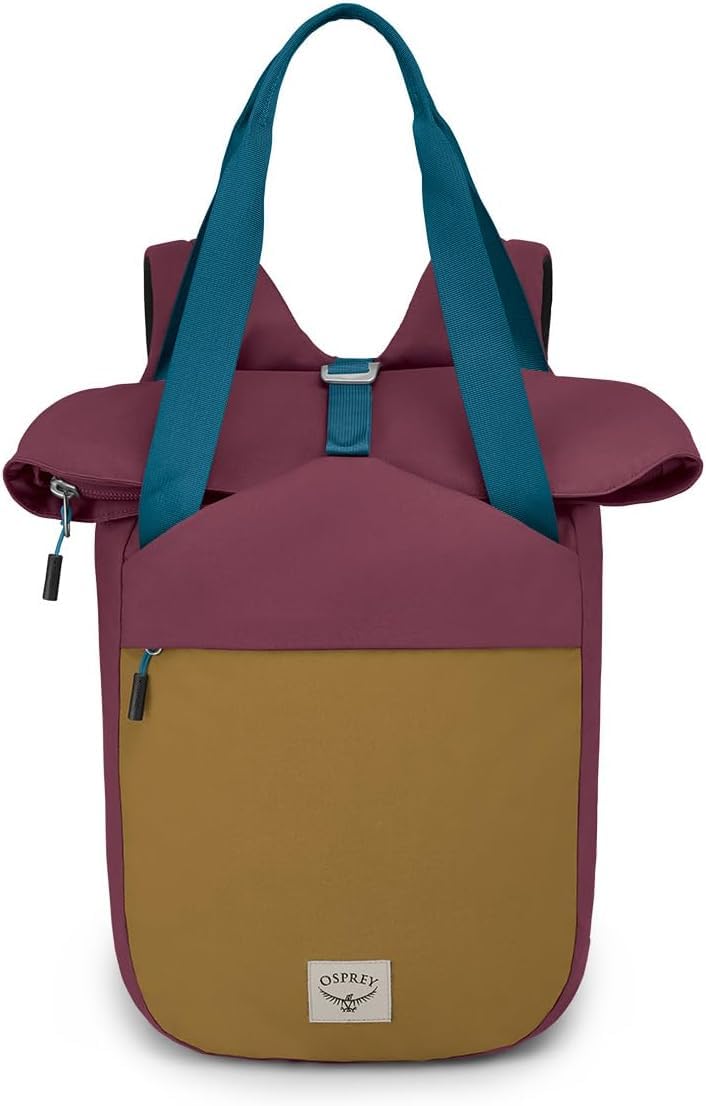 Osprey Arcane Zip Top Tote Backpack - Waterproof Laptop Backpack for Women & Men, Travel & Work Commuter Bag with USB Charging Port | Perfect for Office, College, Hiking & Daily Use