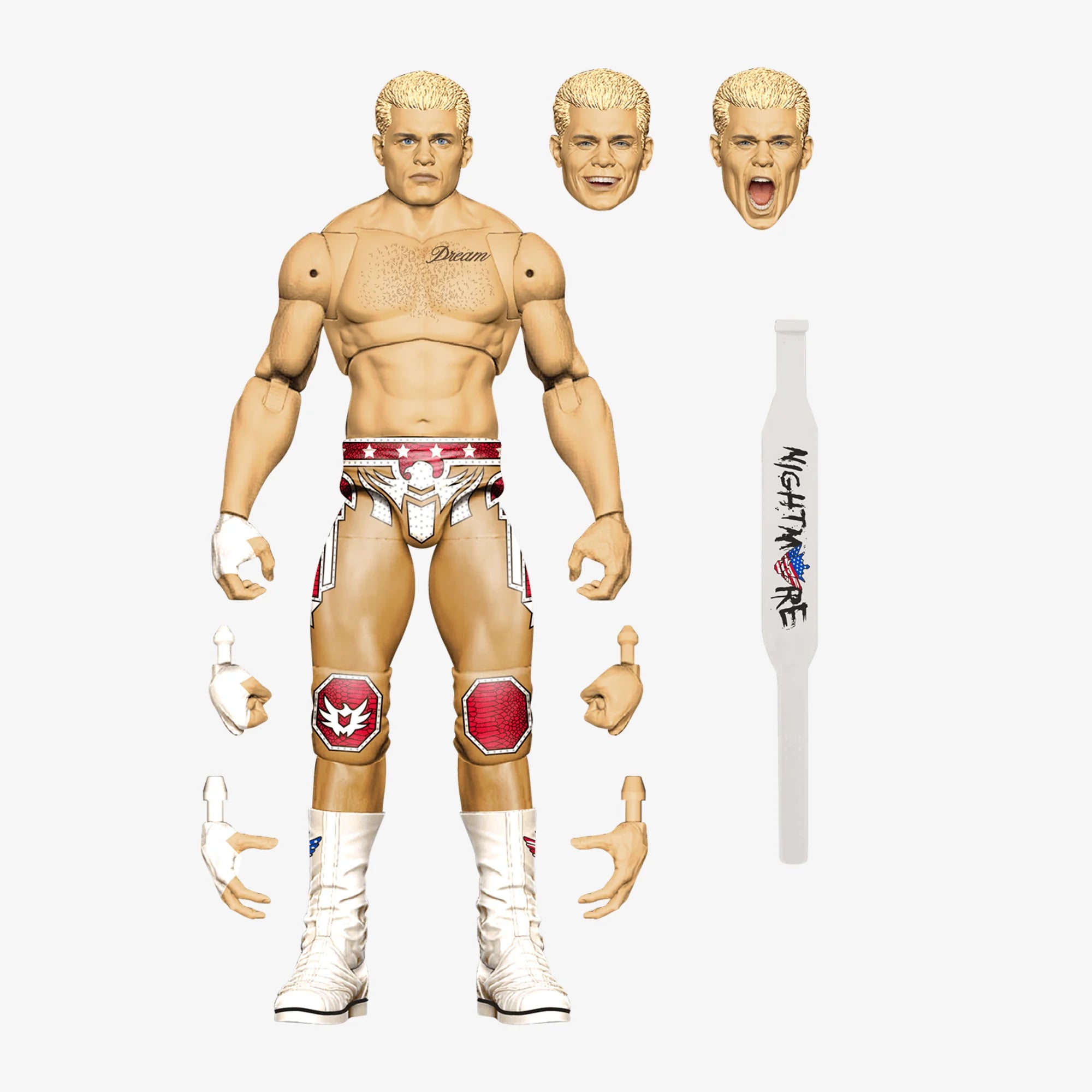 Mattel Creations Cody Rhodes Ultimate Edition Wrestling Action Figure - Collectible WWE Toy for Fans & Display - Perfect for Home Decor, Gifts & Wrestling Enthusiasts