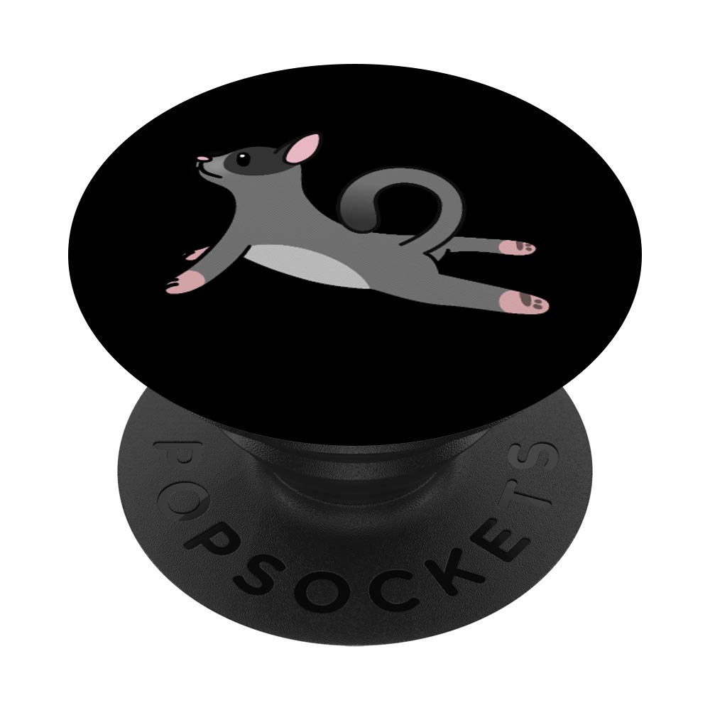 Funny Sugar Glider Yoga Pose PopSockets Grip - Phone & Tablet Stand for Pet Lovers | Perfect for Yoga Enthusiasts & Animal Fans