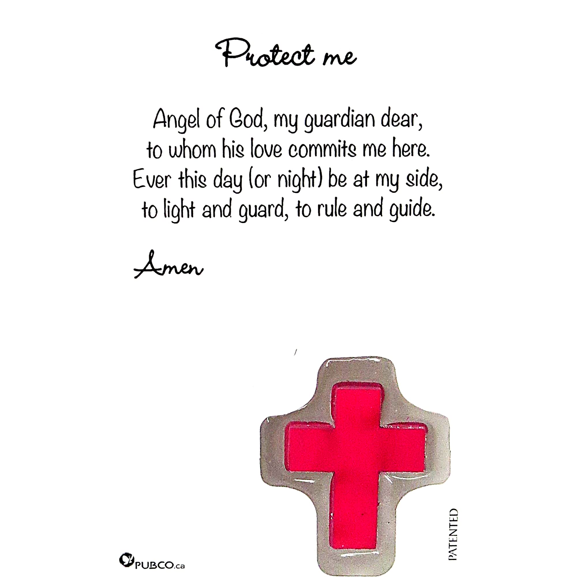 Guardian Angel Prayer Card with Medal - Catholic Bookmark for Bible & Gifts, Pack of 3
