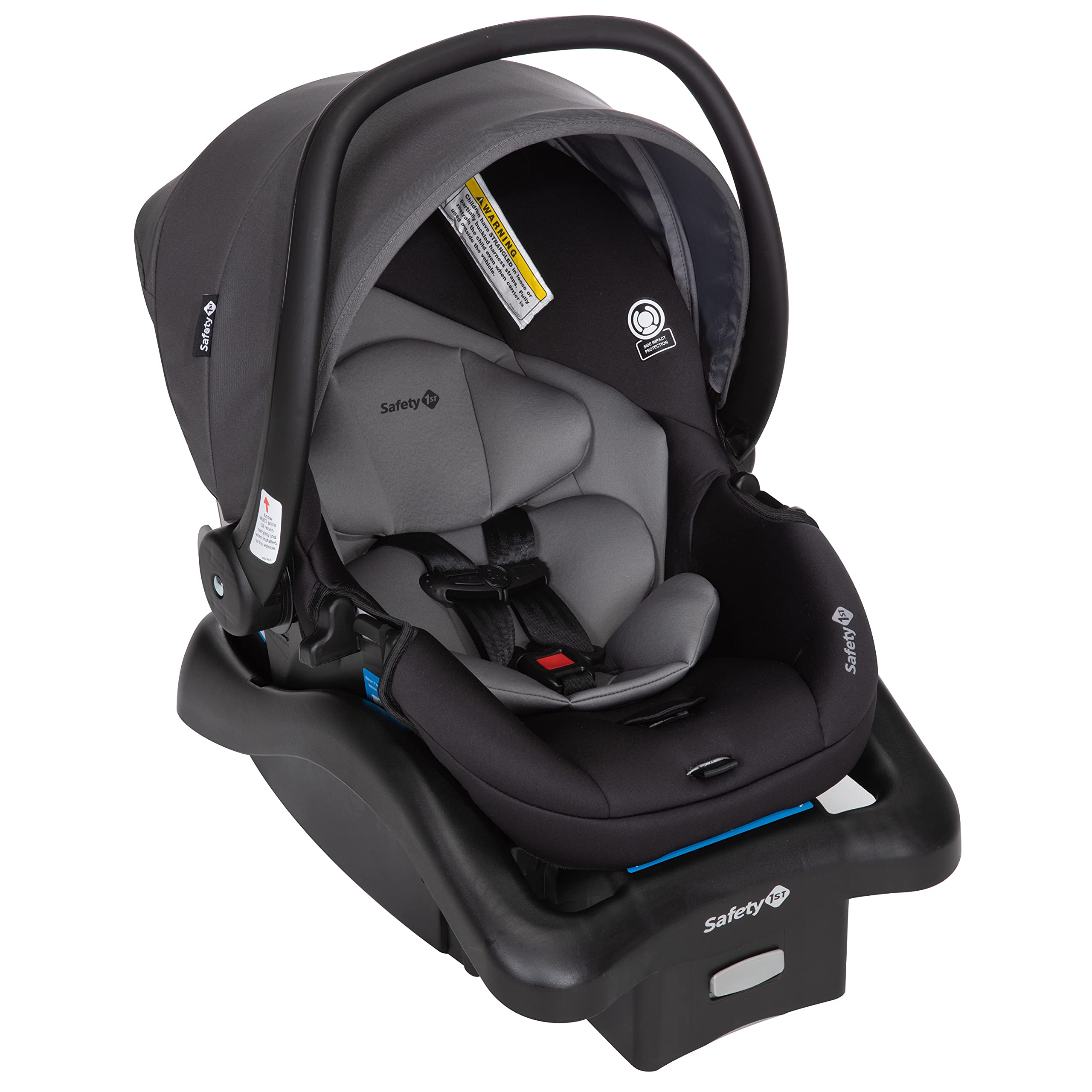 Safety 1st Smooth Ride Travel System - OnBoard™ FLX Infant Car Seat & Stroller Combo in Monument | Lightweight, Easy-Fold Design for Newborns | Perfect for Travel, Shopping & Daily Walks