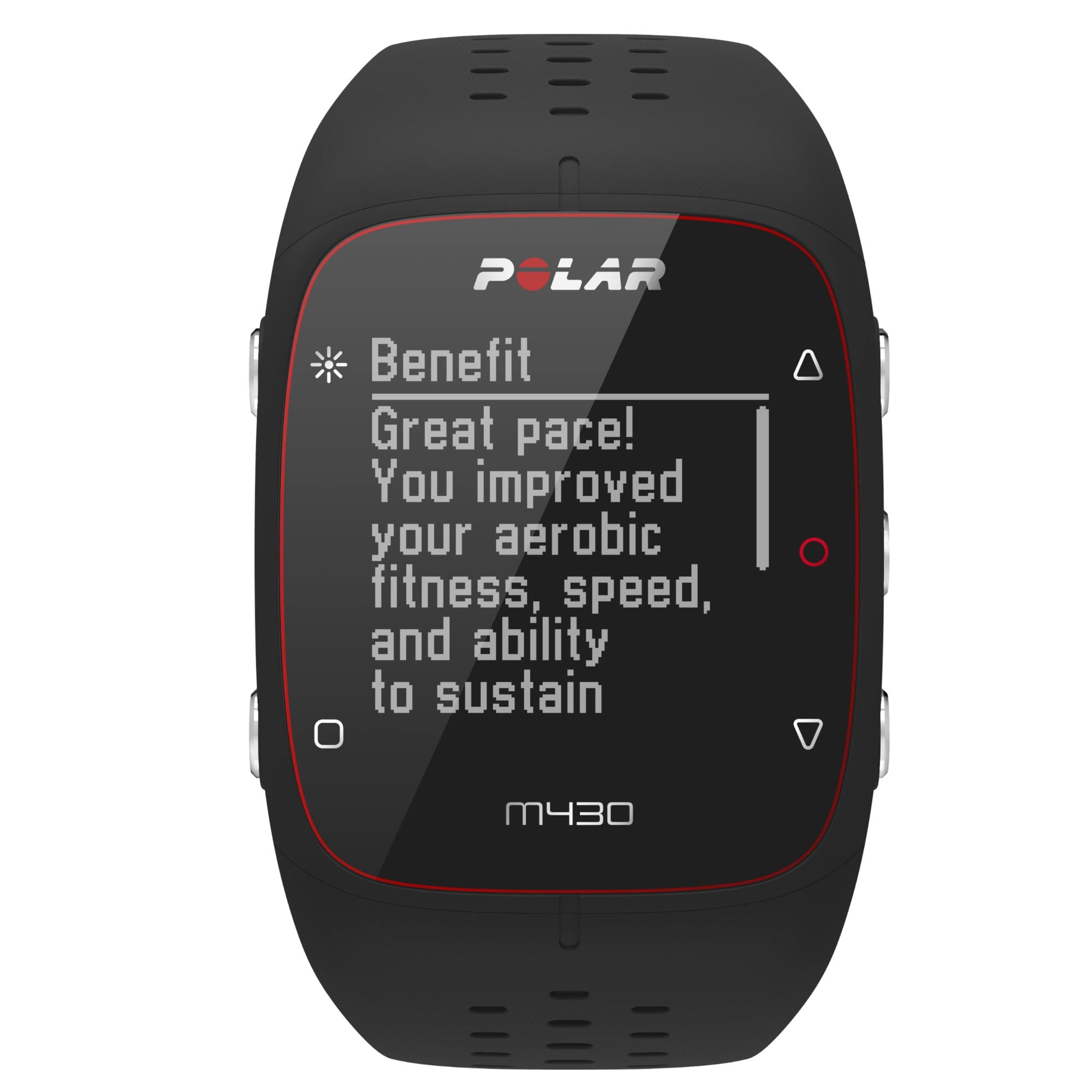 Polar M430 GPS Running Watch - Heart Rate Monitor, Activity Tracker & Waterproof Fitness Watch for Men & Women - Perfect for Jogging, Hiking & Outdoor Sports