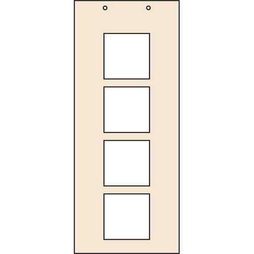 Square Log End Stencil - Wood Burning Template for DIY Projects, Fireplace Decor, and Rustic Crafts - Perfect for Woodworking, Camping, and Home Decoration