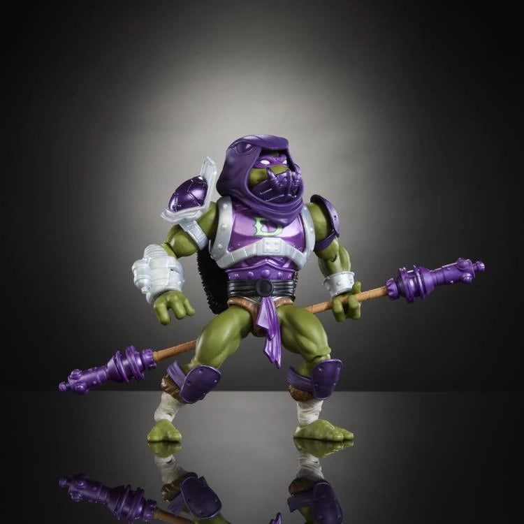 Donatello Action Figure - Masters of the Universe Origins Turtles of Grayskull Collectible Toy - Perfect for Display, Play & TMNT Fans Collection
