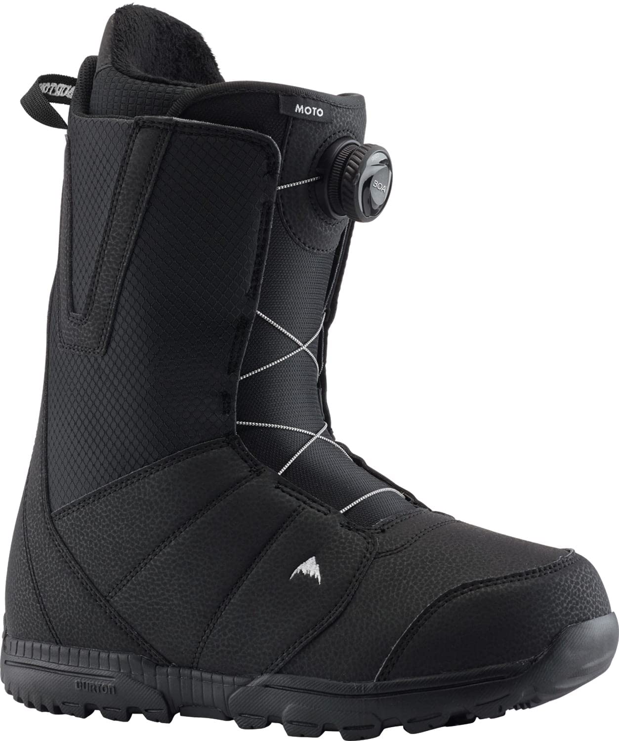 Burton Moto BOA Men's Snowboard Boots - Waterproof Winter Snowboarding Boots for Men with BOA Lacing System - Perfect for All-Mountain Riding & Freestyle Snowboarding