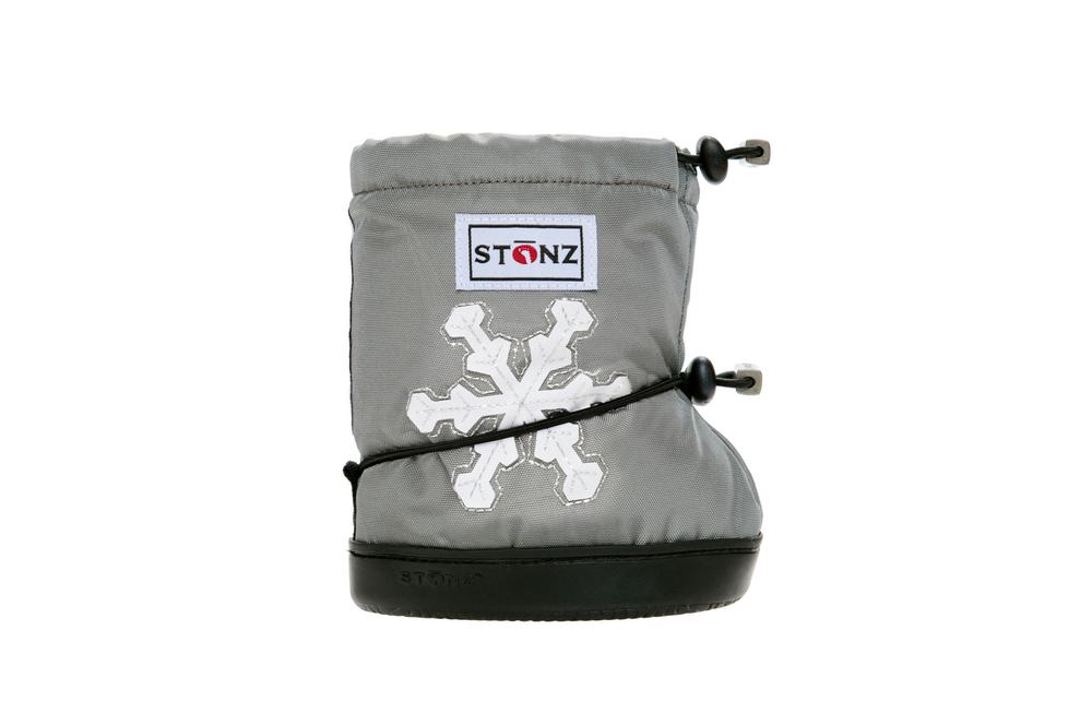 Stonz Toddler Booties - Waterproof Winter Snow Boots for Boys & Girls - Non-Slip Warm Baby Shoes for Outdoor Play & Walking