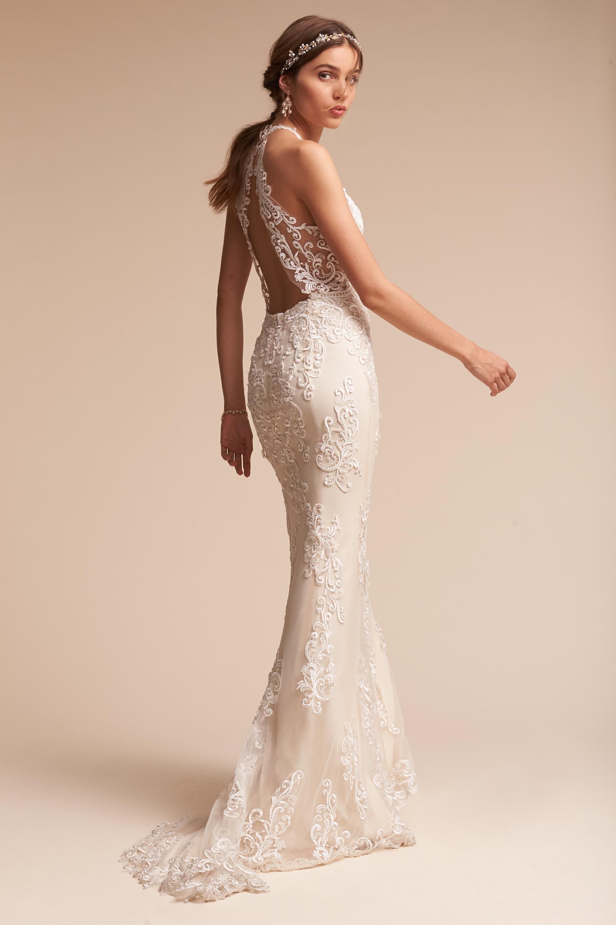 Willowby Sookie Gown - Elegant Lace Wedding Dress for Bride, Beach & Garden Ceremony