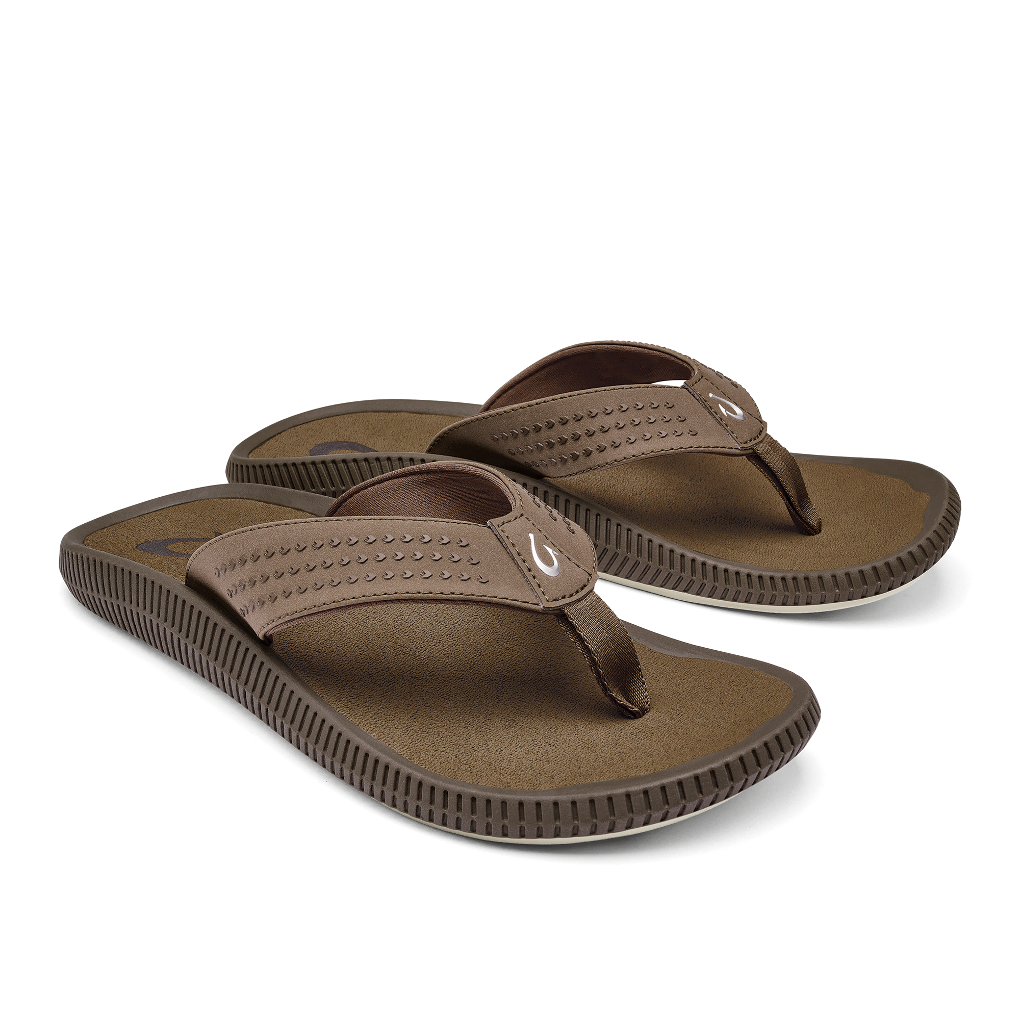 Ulele Men's Beach Sandals - Mustang Style Comfortable Flip Flops for Summer, Pool, and Outdoor Activities