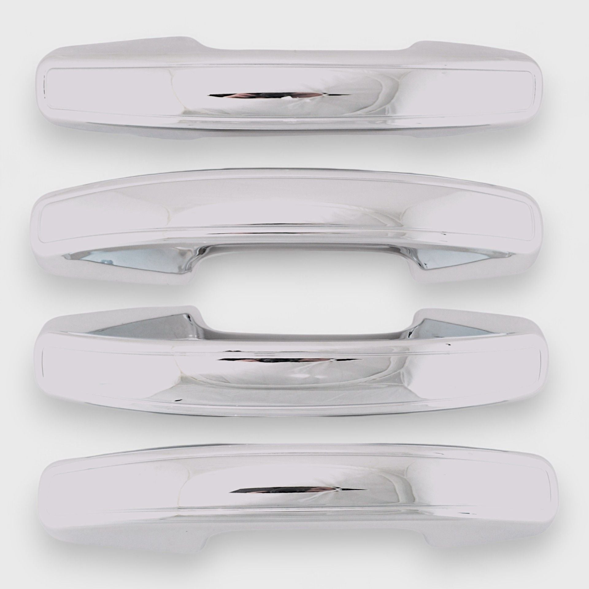 Keyless Entry Chrome Door Handle Cover with Smart Sensors - DH303 | Secure & Stylish Upgrade for Home & Office Doors