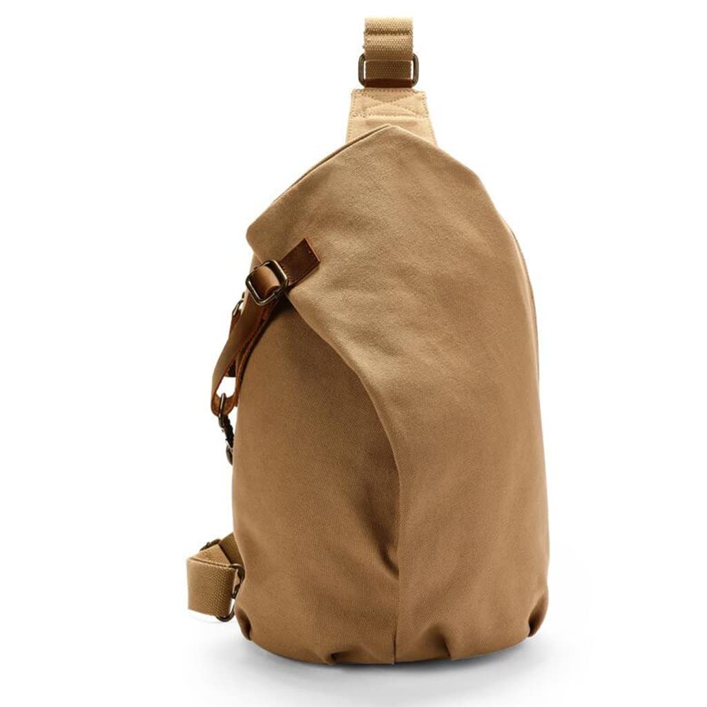 Guo-Me Outdoor Hiking Backpack - Lightweight Travel Backpack with Chest Strap, Multi-Functional Shoulder Bag for Camping, Trekking, Gym & Daily Use (Brown, 22 x 13 x 36cm) - Perfect for Hiking Gear, College Backpack & Weekend Getaways