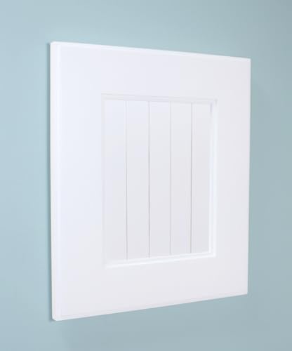 White Beadboard Wood Panel