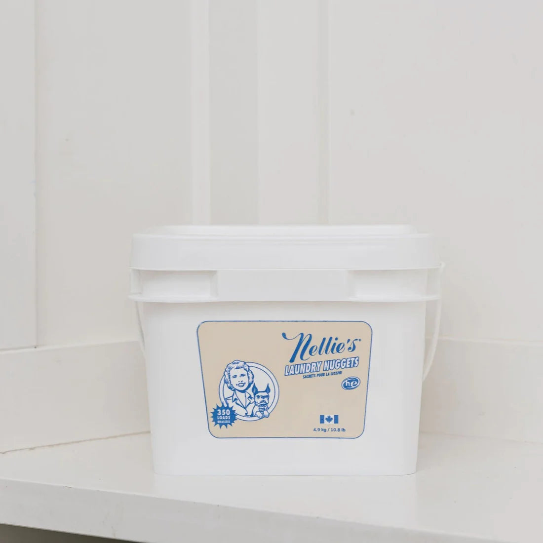 Nellie's Laundry Soda Nuggets - Eco-Friendly, Fragrance-Free Laundry Detergent for Sensitive Skin | Perfect for Baby Clothes, Delicates & Sustainable Cleaning
