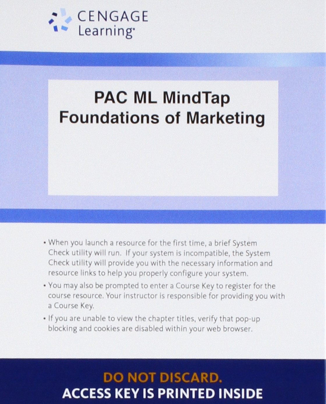 LMS Integrated MindTap Marketing Access Card - 6 Month Subscription for Pride/Ferrell's Foundations of Marketing 7th Edition | Digital Learning Solution for College Courses & Online Education