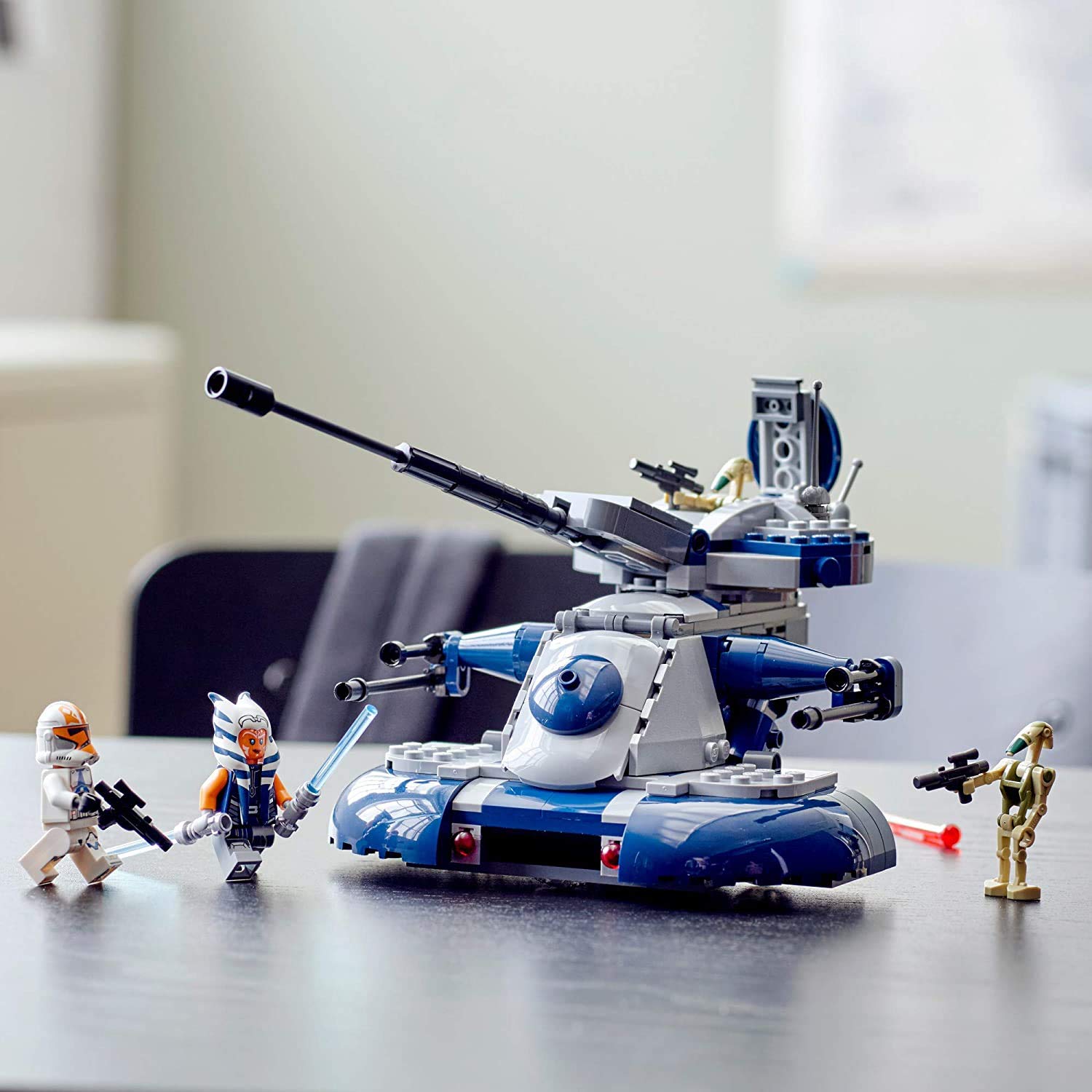 LEGO Star Wars The Clone Wars Armored Assault Tank (AAT) 75283 Building Kit with Ahsoka Tano & Battle Droid Minifigures - 286 Piece Construction Toy for Kids & Collectors - Perfect for Star Wars Fans, Creative Play & Display (2020 Edition)