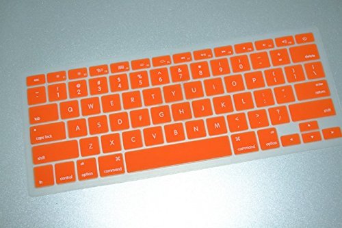 HQF® Silicone Keyboard Cover - Soft Rubber Keyboard Protector for MacBook Air 13