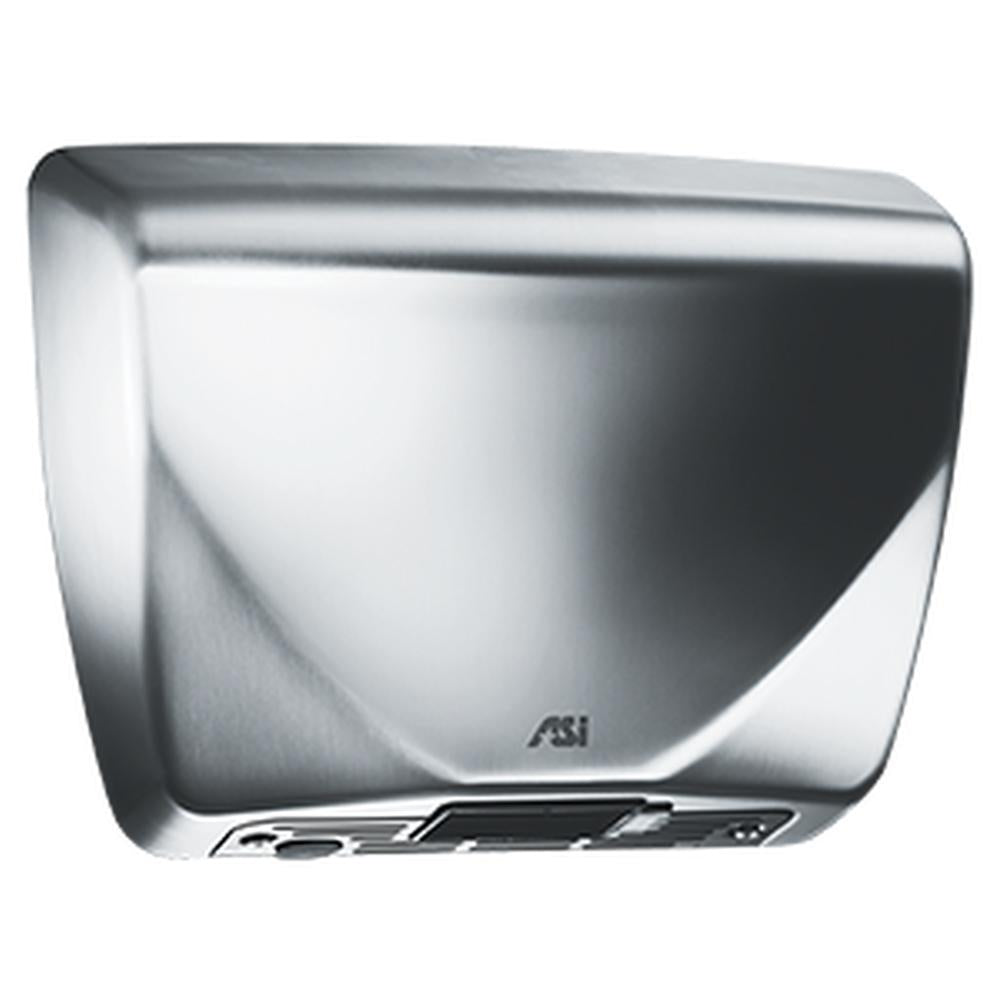 ASI 0185 Automatic Hand Dryer - Stainless Steel Surface Mounted Commercial Restroom Dryer for High Traffic Areas