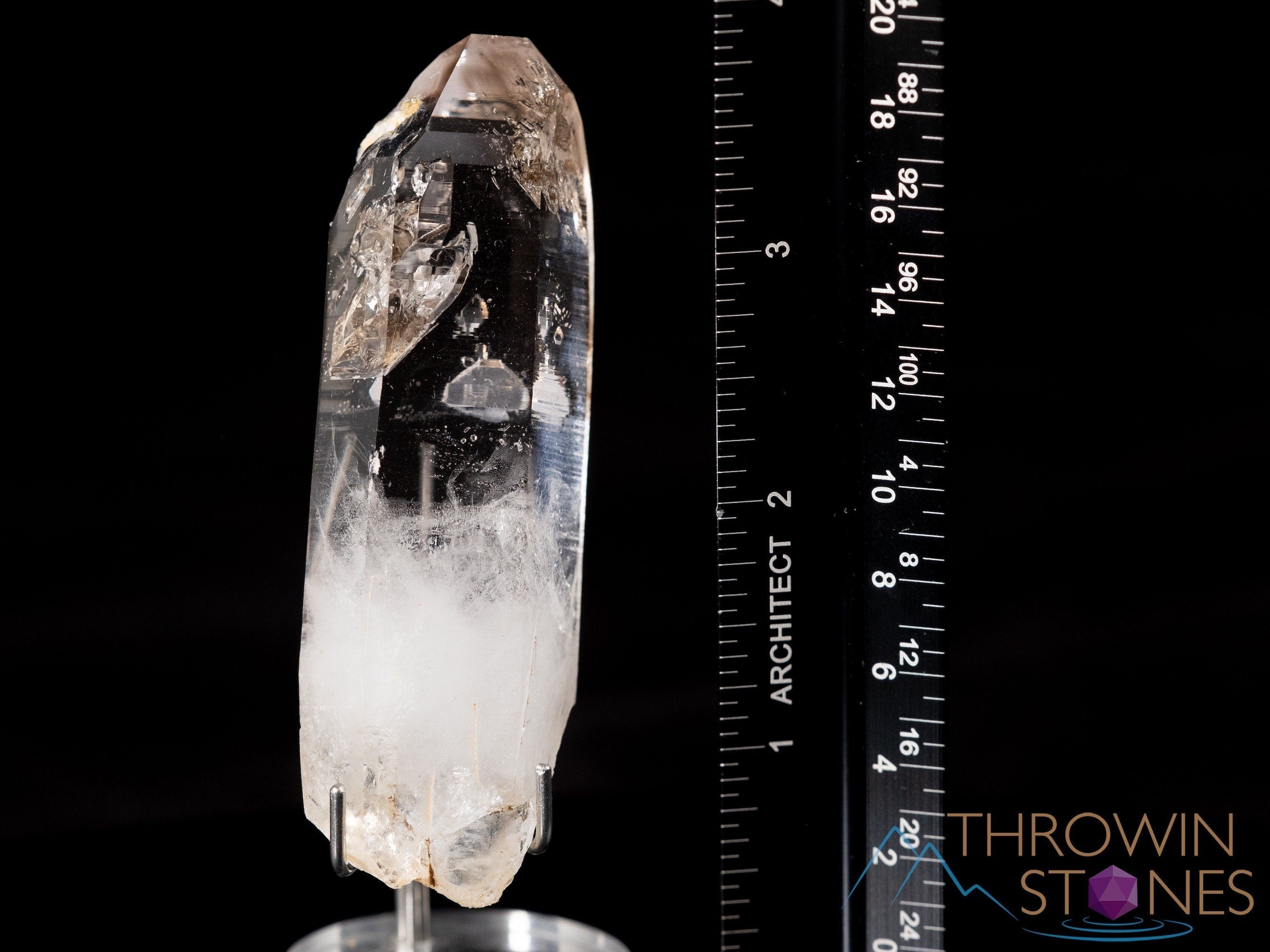 BRANDBERG SMOKY QUARTZ Raw Crystal - Natural Healing Stone for Manifestation, Housewarming Gift & Spiritual Home Decor | 40109 | Perfect for Meditation, Energy Work & Crystal Healing