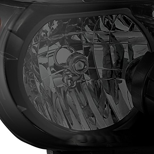 AKKON Black Smoke Headlights & LED Tail Lights Combo for Toyota Tundra - Durable Replacement Lighting Kit for Off-Road, Night Driving & Custom Car Styling