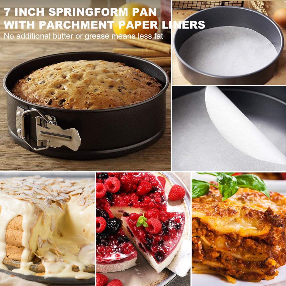 Instant Pot Accessories Set - 6 qt & 8 qt Pressure Cooker Steamer Baskets, Springform Pan, Egg Rack, Egg Bites Mold | Compatible with Sugaroom & Instant Pot | Perfect for Meal Prep, Steaming Vegetables, Baking Cheesecakes & Making Egg Bites