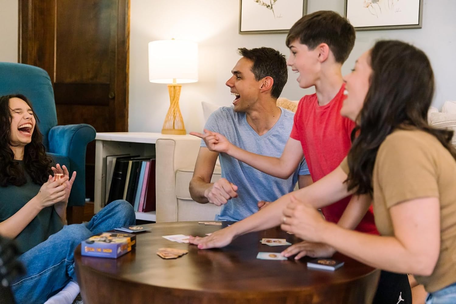 Steal The Bacon Card Game - Fun Family Game for Kids & Adults - Great Gift for Ages 8+ - Perfect for Parties & Game Nights