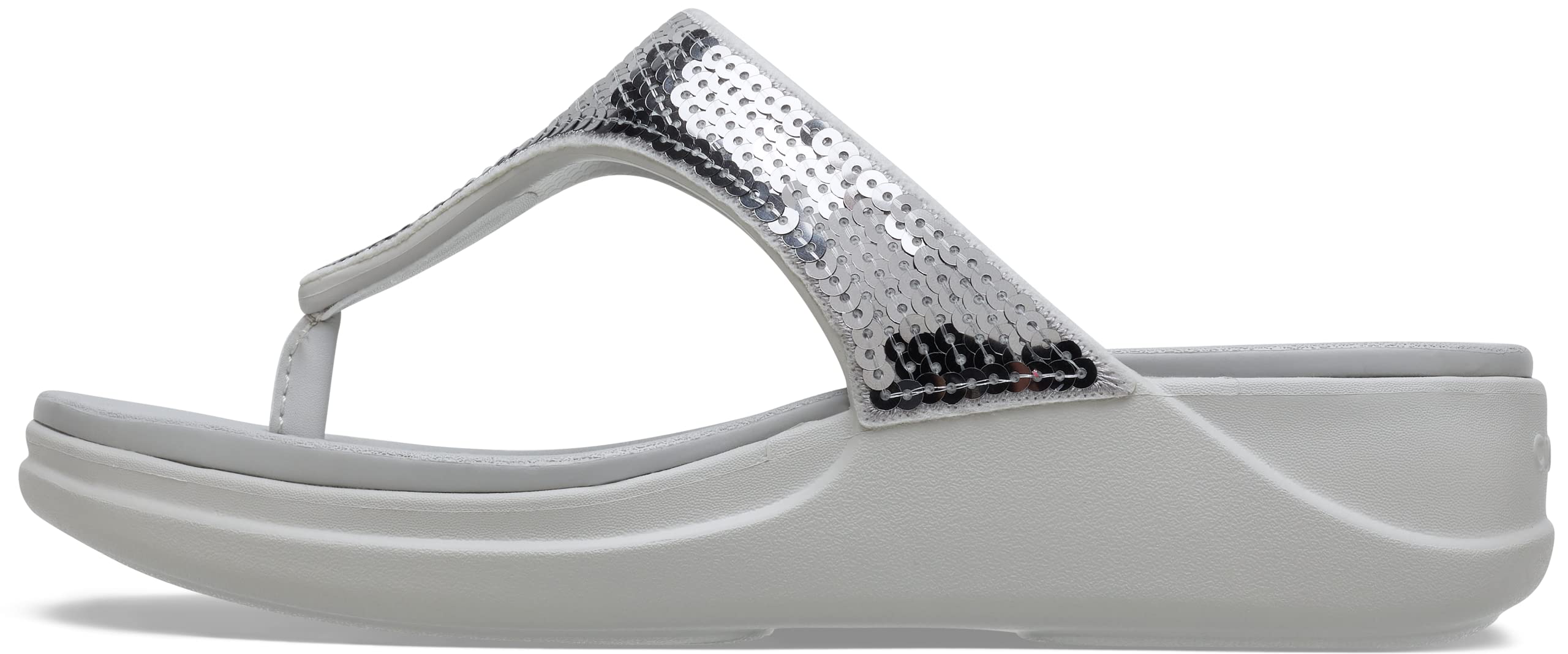 Crocs Women's Boca Wedge Flip Flops - Comfortable Platform Sandals for Beach, Pool & Summer Outfits | Lightweight & Cushioned Slides for Casual Wear