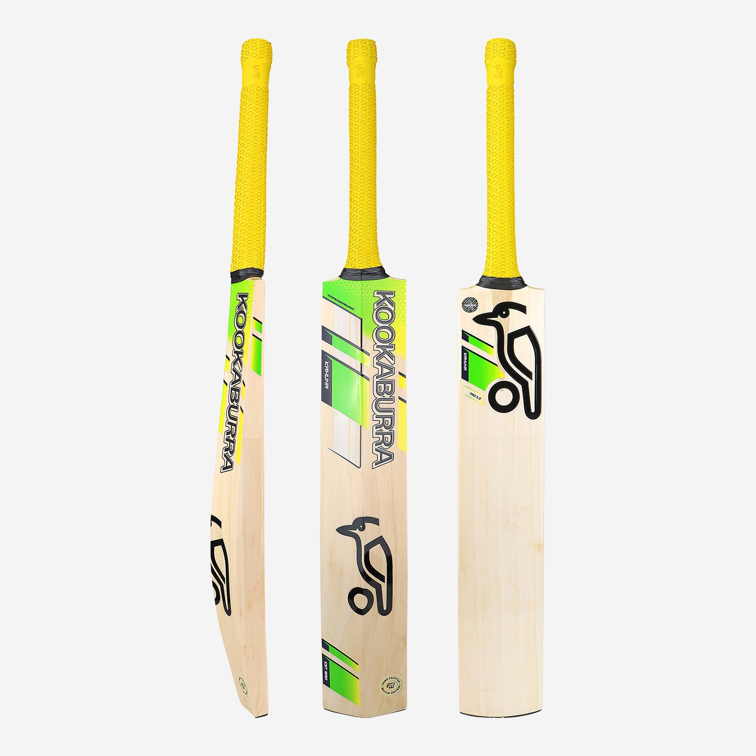 Kookaburra Kahuna Pro 5.0 Junior Cricket Bat - Lightweight English Willow Cricket Bat for Kids & Youth - Perfect for Practice, Training & Junior Cricket Matches