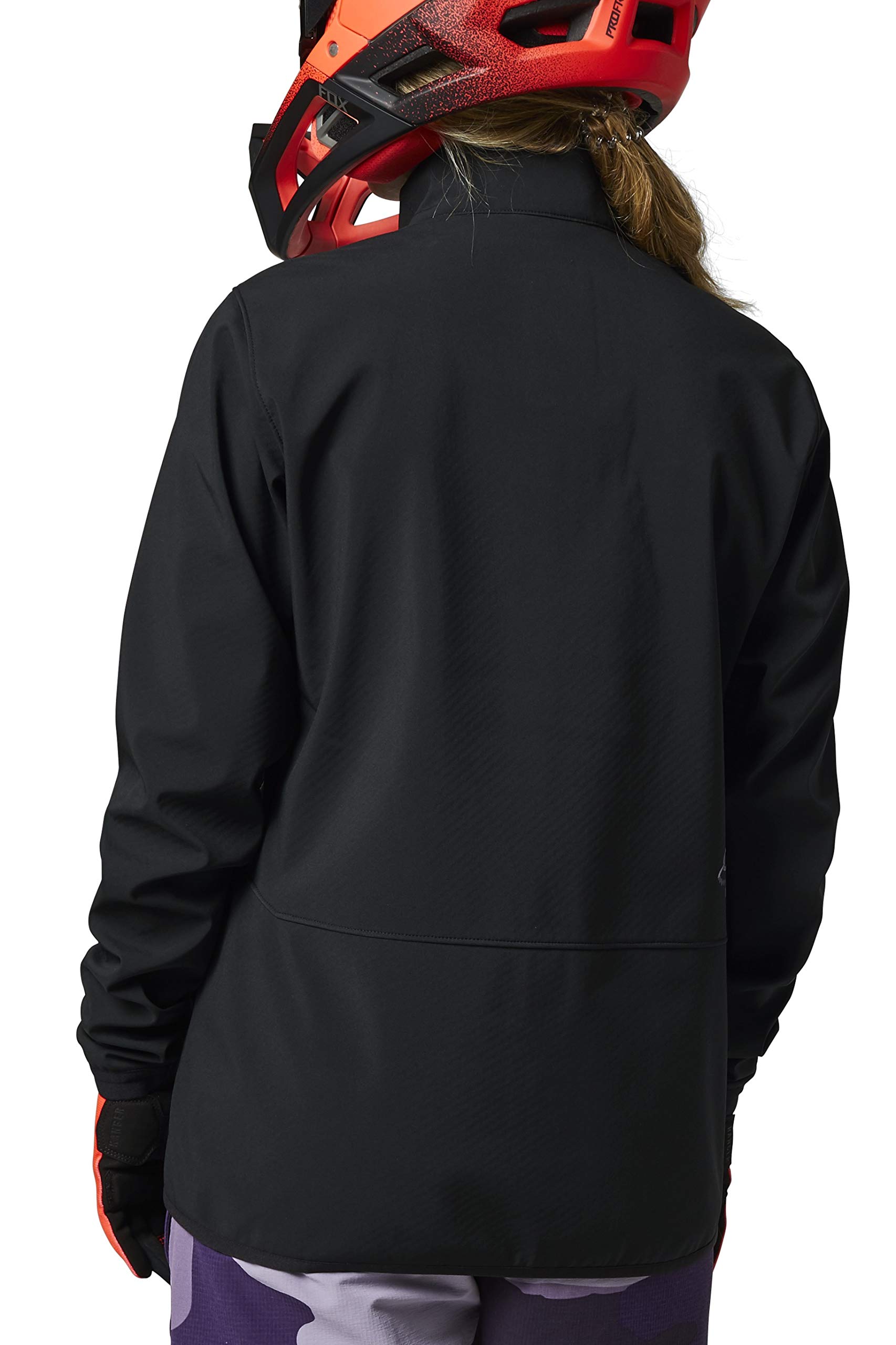 Fox Racing Women's Ranger Fire Jacket - Black/Purple - X-Large - Waterproof Motorcycle Jacket for Off-Road Riding & Outdoor Adventures