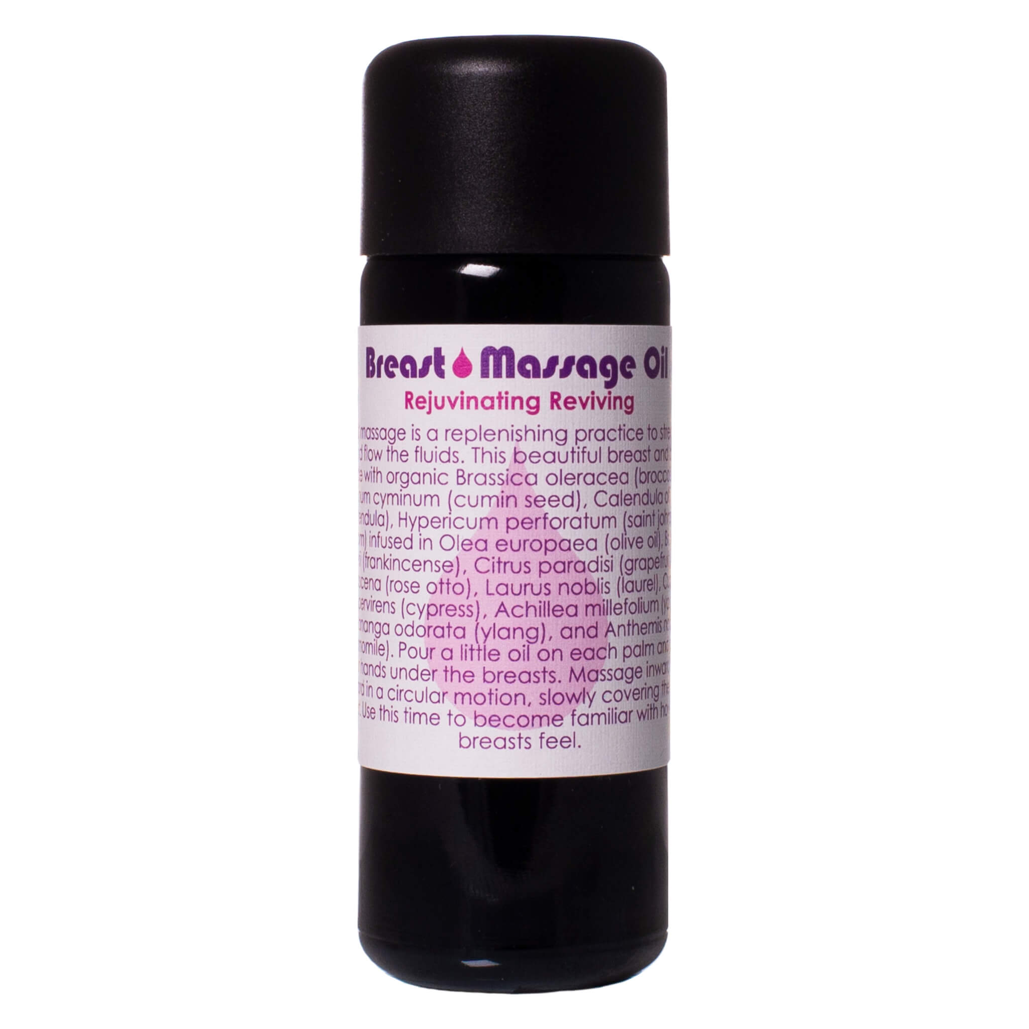 Best Breast Massage Oil for Relaxation & Hydration - Natural & Organic Skincare for Women - Perfect for Self-Care & Couples Massage