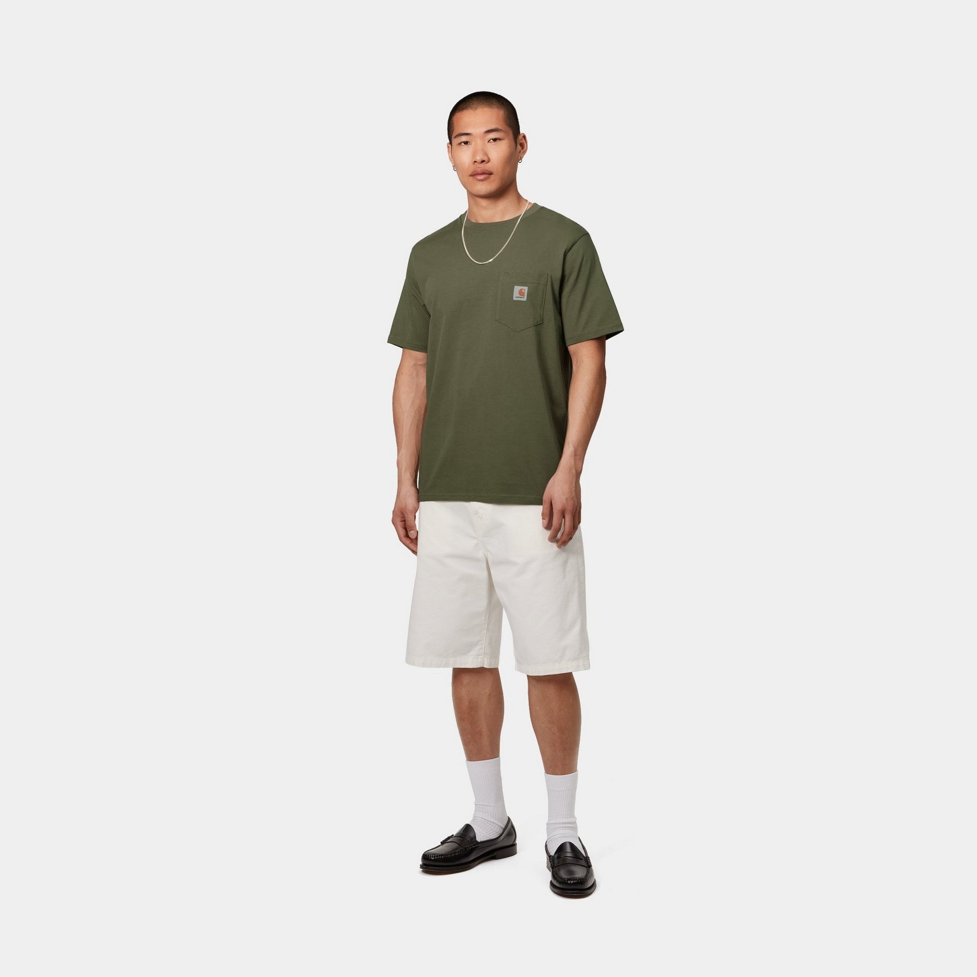 Stylish Pocket T-Shirt in Dollar Green | Comfortable Casual Wear for Men & Women | Perfect for Everyday Outfits, Work, and Weekend Relaxation