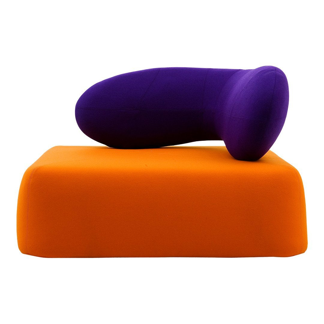 Konno Chat Chair - Modern Lounge Chair with Softline Fabric for Living Room, Office, or Outdoor Relaxation | Comfortable & Stylish Seating Solution