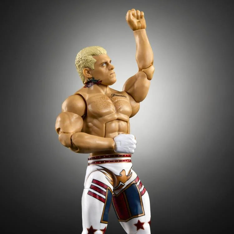 WWE Elite Collection Series 111 Cody Rhodes Action Figure - Authentic Wrestling Collectible for Fans & Display