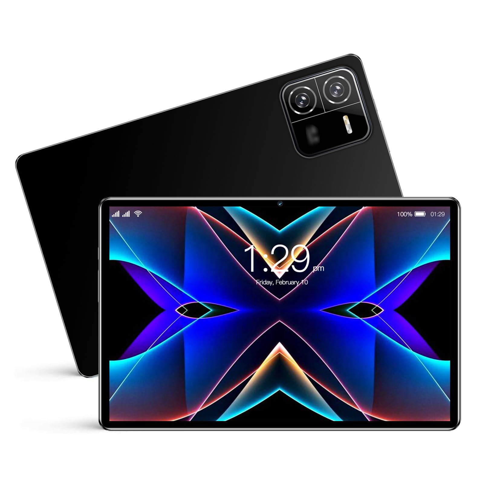 2023 Android Tablet 10.1 Inch - 4GB RAM 64GB ROM (Expandable to 128GB), Full HD 1920x1080 Display, Android 12 OS, 4G LTE Calling, Octa-Core MT6755 Processor - Perfect for Work, Study & Entertainment