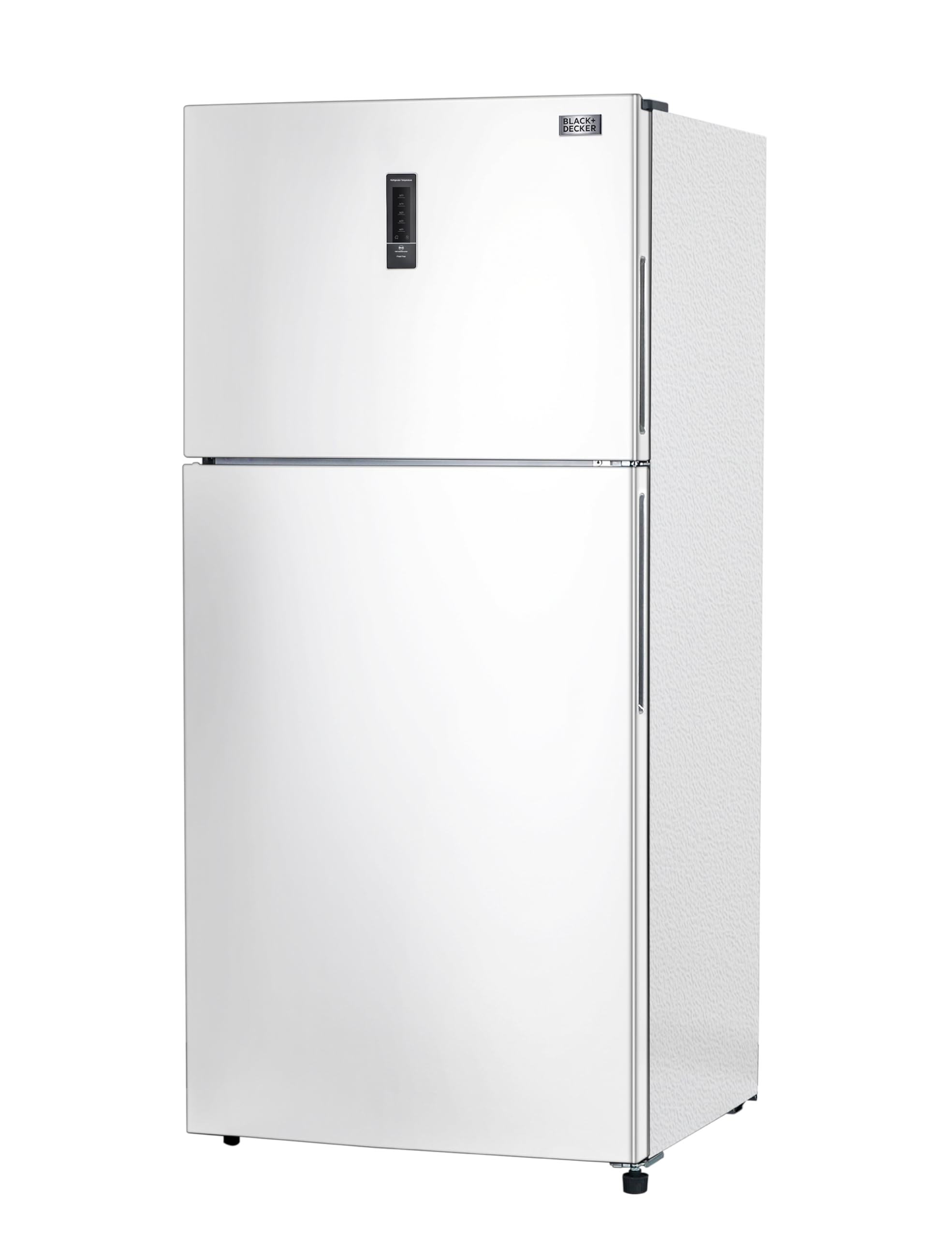 BLACK+DECKER 16.4 Cu. Ft. Top Freezer Refrigerator with Separate Temperature Controls & Auto Defrost - Full Size 2-Door Kitchen Fridge (BR1640KW, White) - Perfect for Family Homes & Apartment Living