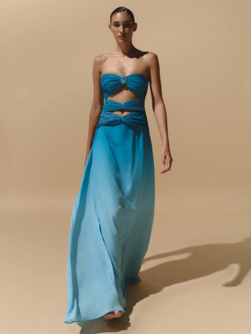 Islote Maxi Dress - Flowy Long Summer Dress for Women, Beach Cover Up, Boho Chic Fashion - Perfect for Vacations, Parties & Casual Outings