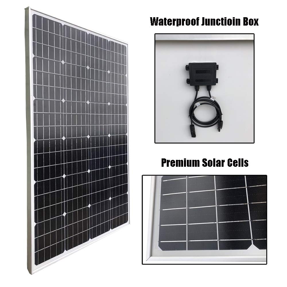 960W Grid-Tied Solar Panel Kit with 8x120W Monocrystalline Panels & 2000W MPPT Inverter - Complete On-Grid Solar System for Home Energy Savings | Perfect for Residential Solar Power Generation & Reducing Electricity Bills