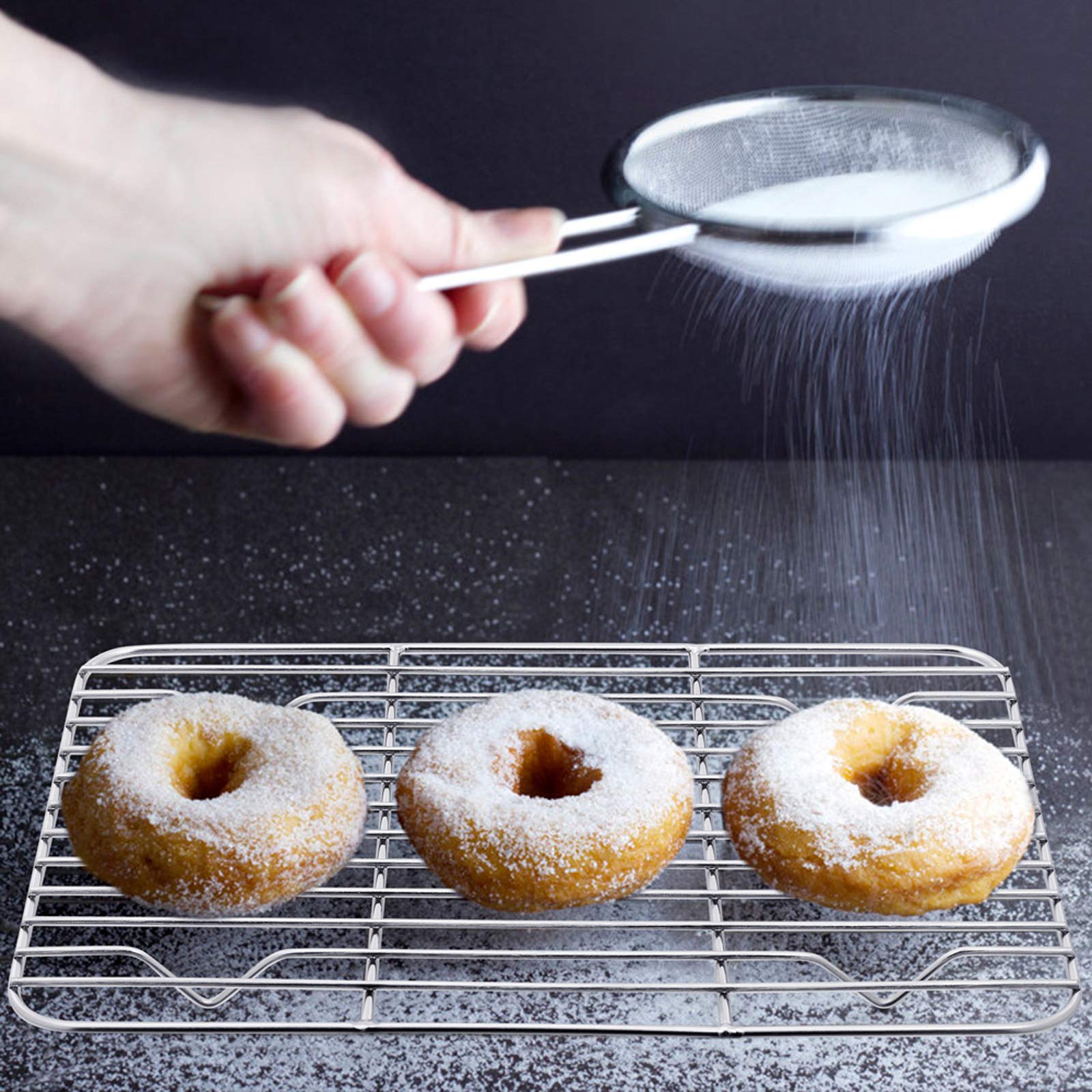 Stainless Steel Baking Cooling Rack Set of 2 - 11.6
