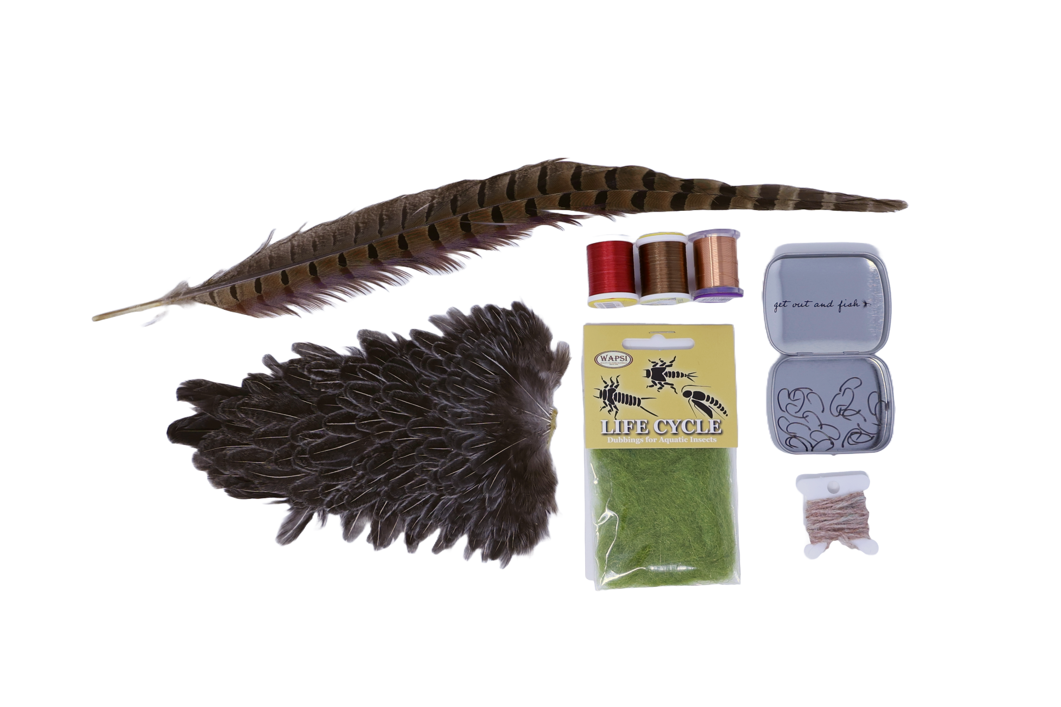 Premium Fly Tying Kit #1 - Jun & Killer Bug Flies for Trout Fishing - Complete Fly Tying Starter Set for Beginners - Perfect for Stream, River, and Lake Fishing Adventures