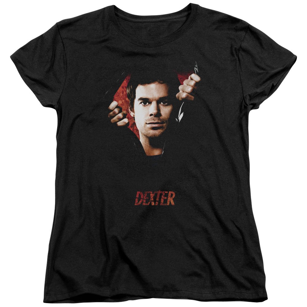 Trevco Dexter Body Bad Women's T-Shirt | Horror Movie Fan Gift | Casual Wear & Cosplay Outfit
